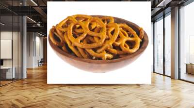 Honey mustard pretzels Wall mural