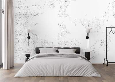 Subtle halftone texture overlay. Monochrome abstract splattered background. Subtle grain texture overlay. Grunge background. noise, dots and grit Overlay. Wall mural