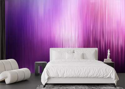 Purple metal background with a gradient from purple to pink, smooth and shiny, texture. Wall mural