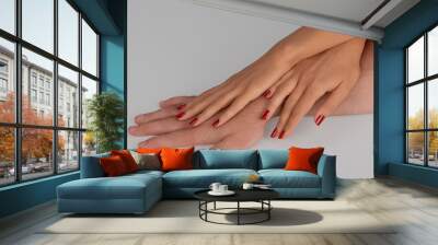 hands Wall mural