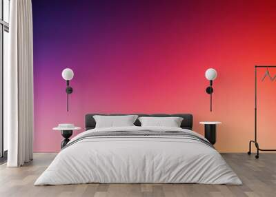 red and orange abstract colorful gradients background Wall mural