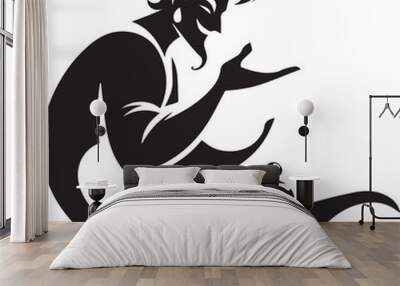 Aladdin Genie Vector Design  Wall mural