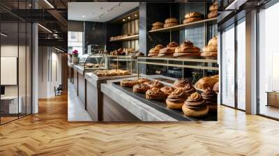 bread in a market, beautiful shop Wall mural