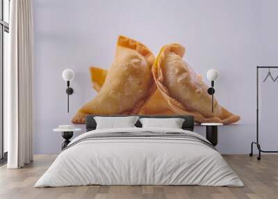 Indian Food Gujiya sweet dumplings Wall mural