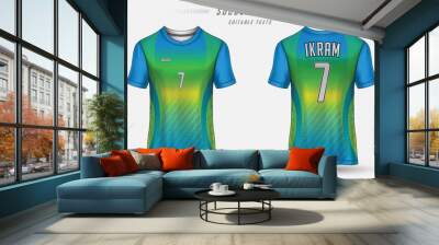 Jersey Sports Cricket Football  Sublimation Soccer 2 Wall mural