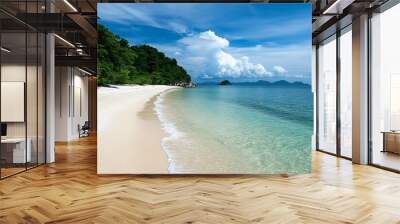 beach with sky Wall mural