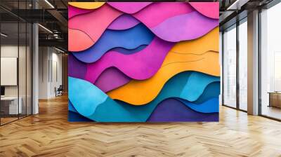 colorful background Wall mural