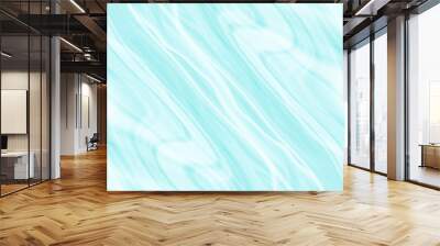 abstract blue background with waves, Shinny swirl liquid marble texture, Creative modern wavy blue background for book cover, decoration, card, and any design. Wall mural