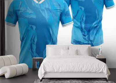 t shirt isolated on white background Wall mural