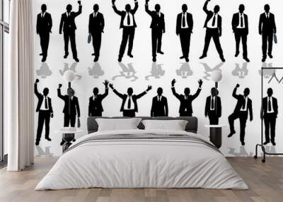 business man Wall mural