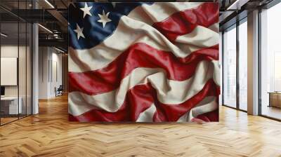 American flag concept Wall mural