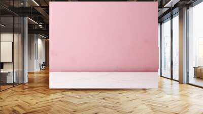 Minimal abstract light pink background for product presentation.  Wall mural