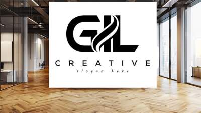 Letter GIL creative logo design vector	 Wall mural