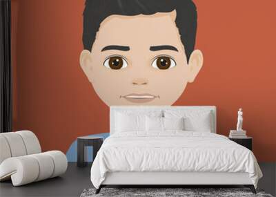 boy portrait Wall mural