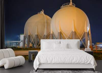 Natural Gas Tank Wall mural