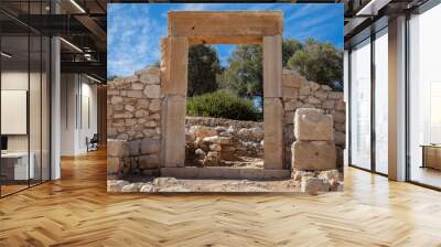 Ruins of the ancient city of Patara, Antalya, Turkey. Wall mural