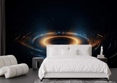 abstract technology Background, abstract technology particle Wall mural