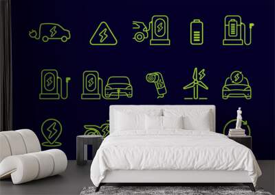 EV template banner Wall mural