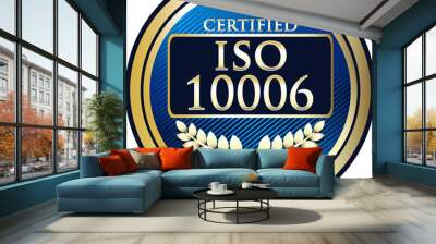 ISO 10006:2003 Quality management systems Wall mural