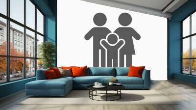 family icon Wall mural