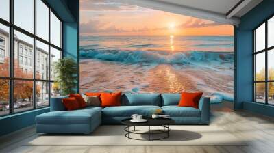 summer and beach holiday Wall mural