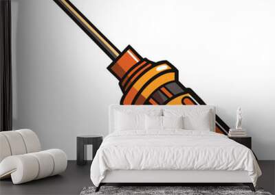 Screwdriver vector art  Wall mural