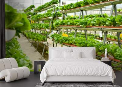 Organic vertical farming Wall mural