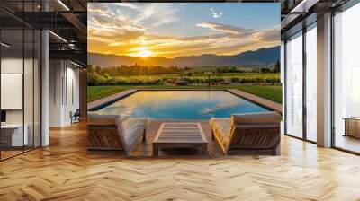 The Napa Valley's most luxurious villa Wall mural