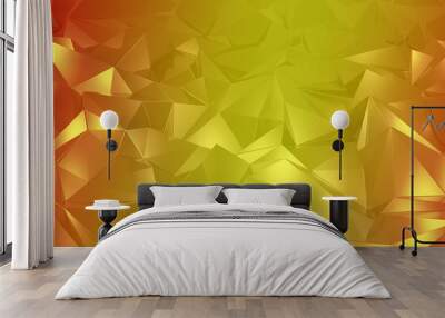 abstract background with triangles Wall mural