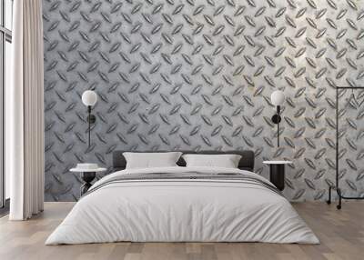 metal plate background Wall mural