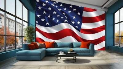 American flag Wall mural