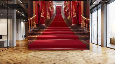 Oscar red carpet Wall mural