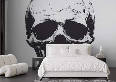 Skull Wall mural