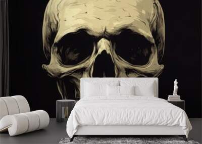 Skull Wall mural