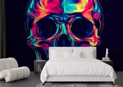 Skull Wall mural