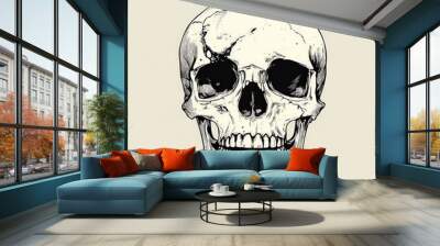 Skull Wall mural