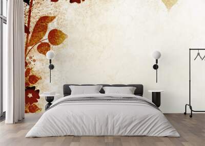 Autumn nature background Wall mural