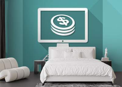 Money web service - Dollars Wall mural