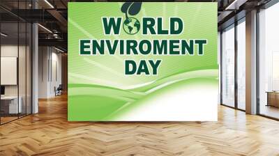 World Environment Day is the United Nations day for encouraging worldwide awareness and action to protect our environment.
 Wall mural