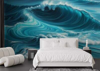 ocean scene varient 2 Wall mural