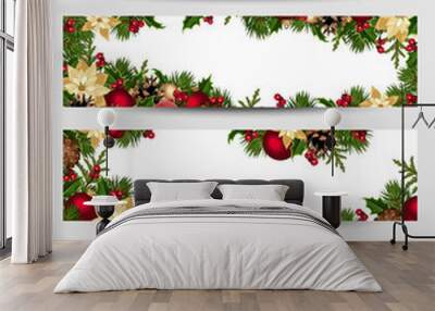 Christmas banners. Vector eps-10. Wall mural