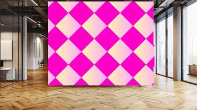 Pink pattern  Wall mural