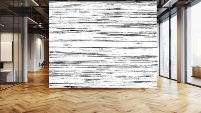 Scratched Grunge Urban Background Texture Vector. Dust Overlay Distress Grainy Grungy Effect. Distressed Backdrop Vector Illustration. Isolated Black on White Background. EPS 10. Wall mural