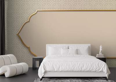 Arabic Style Background Wall mural