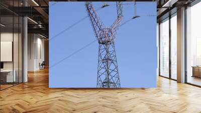 Power transmission pole Wall mural