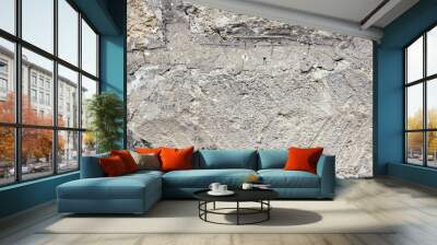 Vintage old stone wall grunge pattern Wall mural