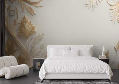 background with ornament Wall mural