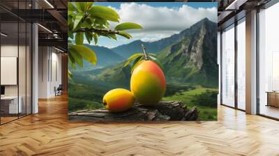 plants and fruits Wall mural