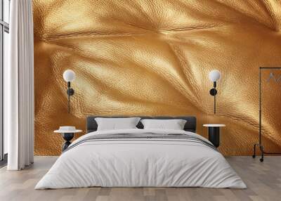 Leather sofa background - Vintage leather high resolution backgr Wall mural