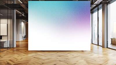 blue pink purple , color gradient rough abstract background shine bright light and glow template empty space , grainy noise grungy texture on transparent background cutout Wall mural